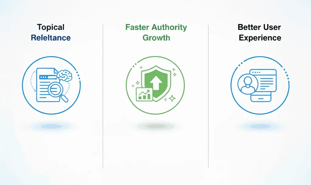 Benefits of cross linking
