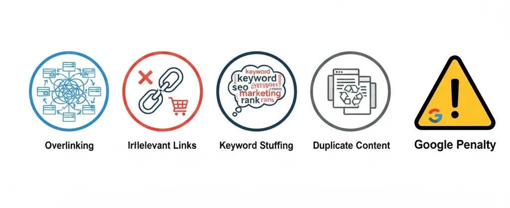 mistake to avoid cross linking