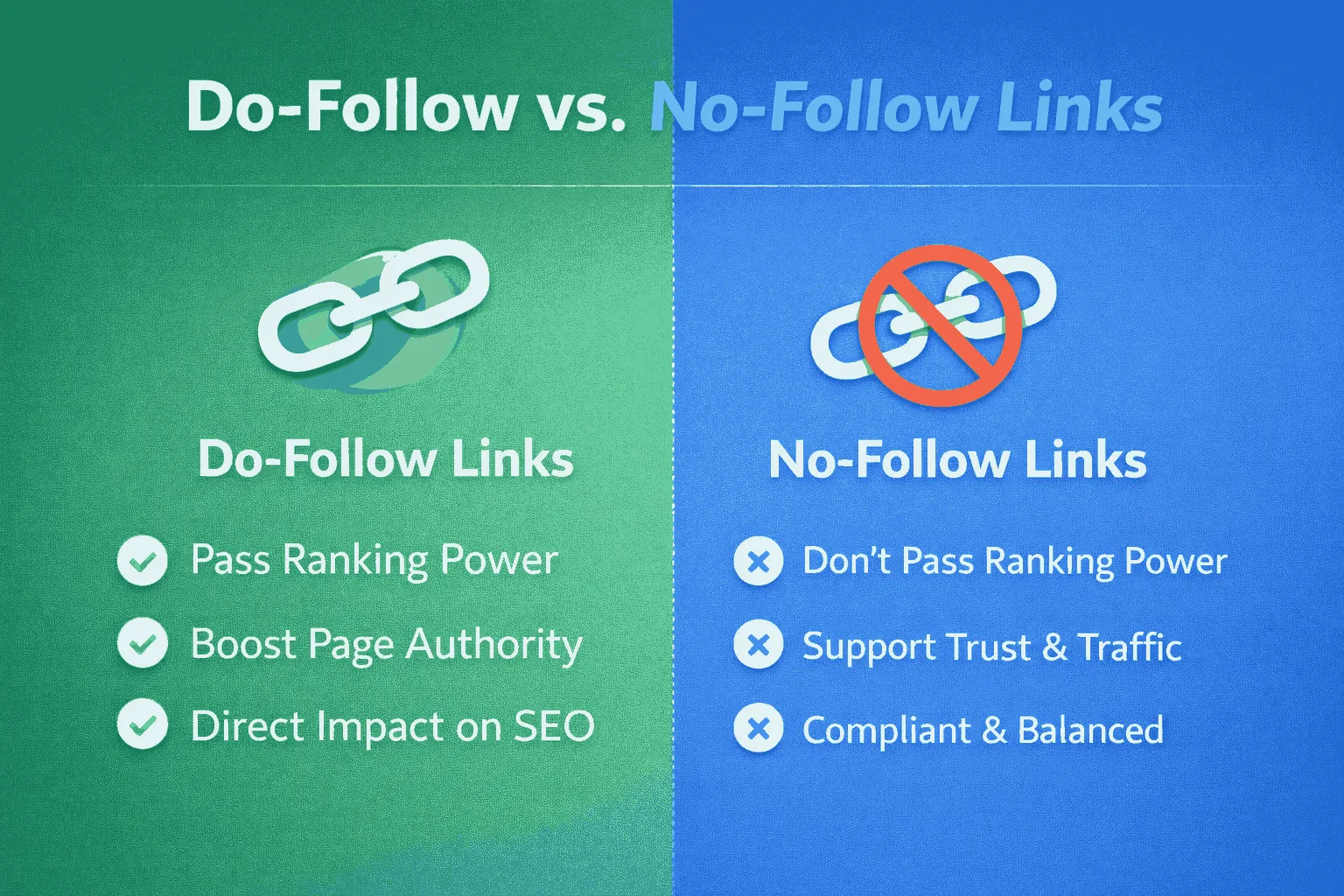 do follow vs no follow