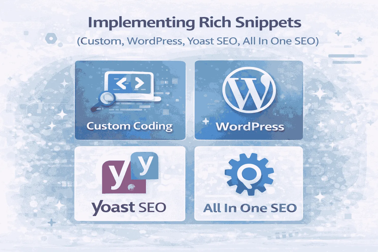 Implementing rich snippets