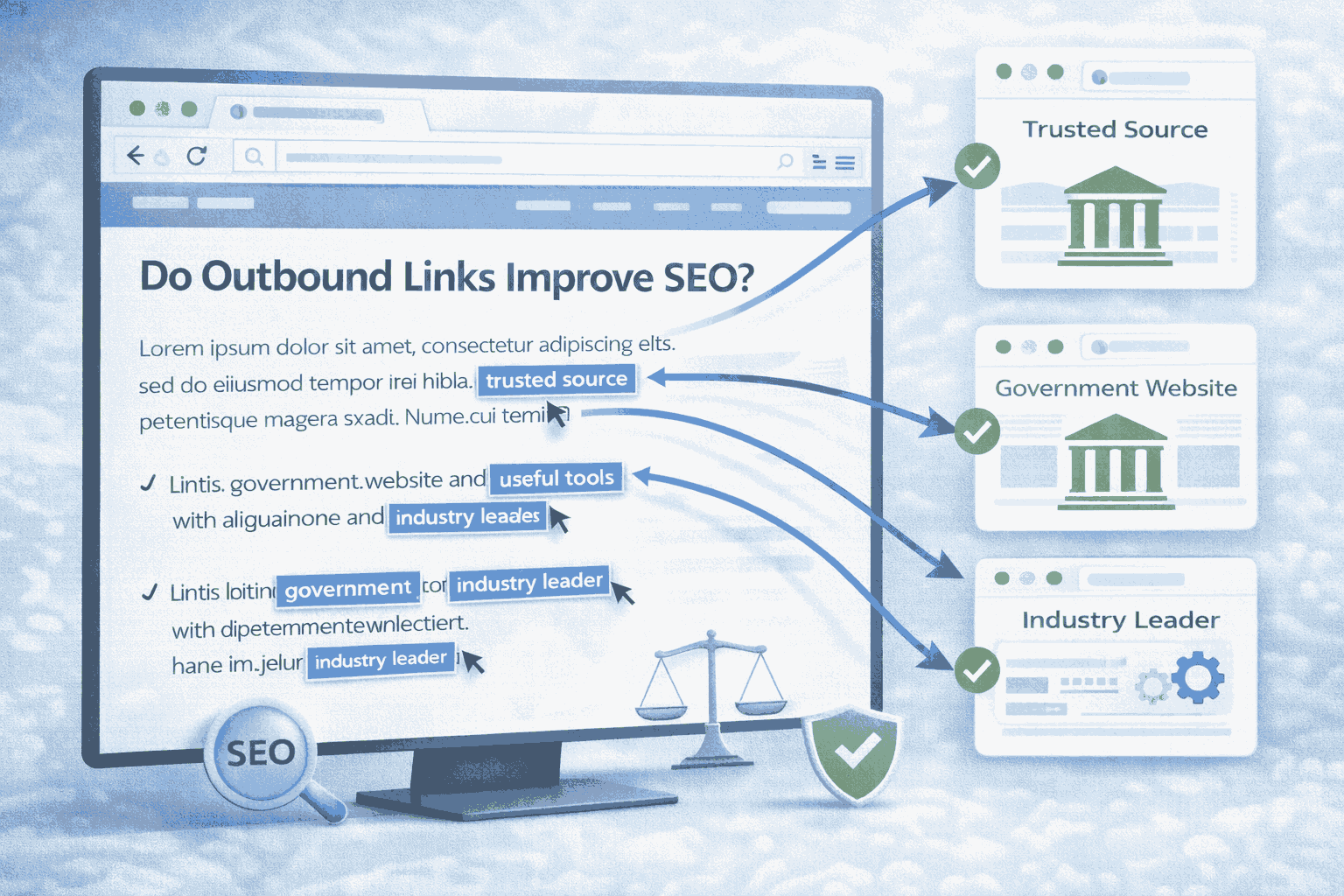 so outbound link improve seo 