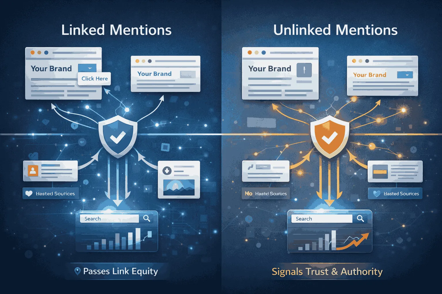 Linked Unlinked mention