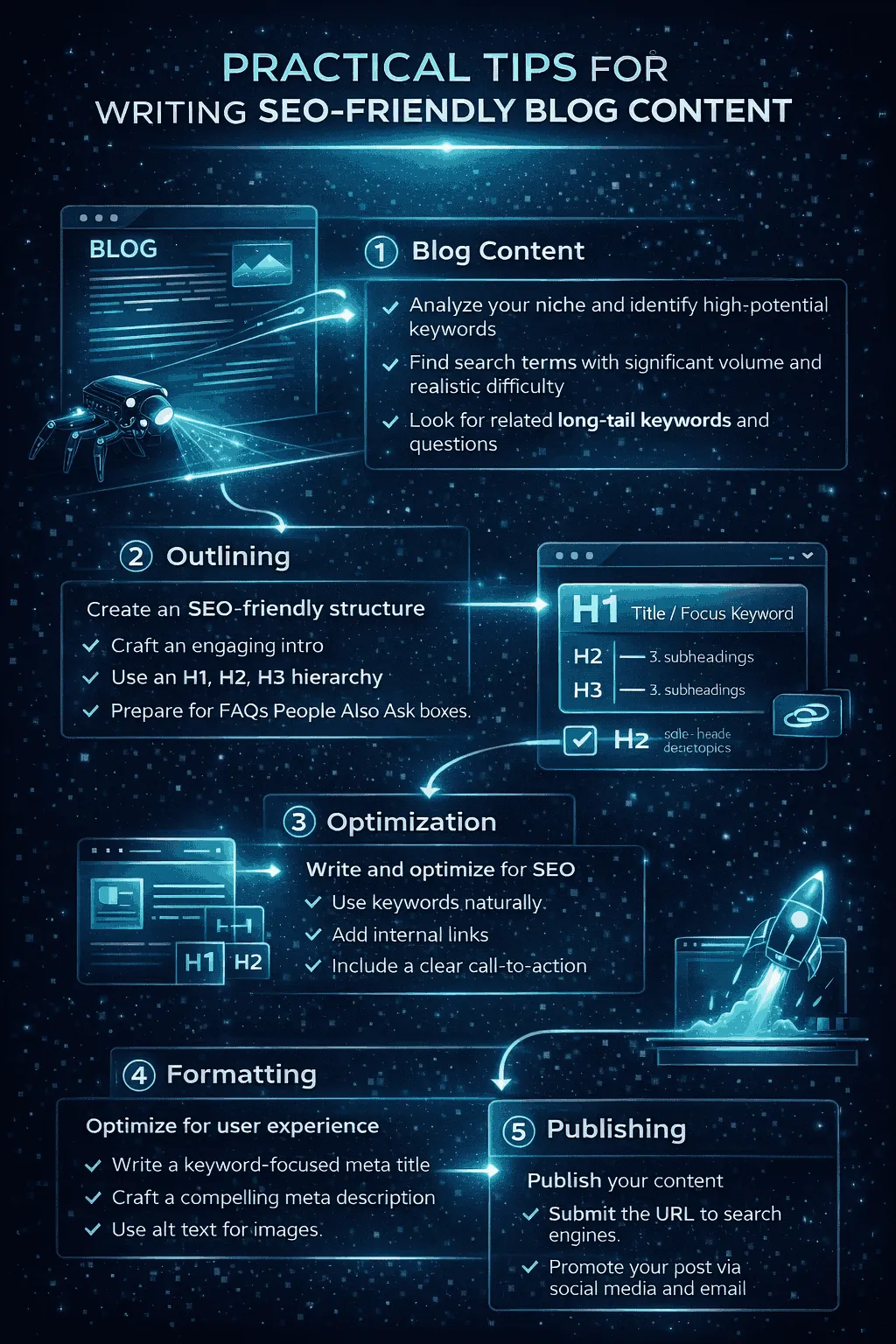 Practical Tips for Writing SEO-Friendly Blog Content