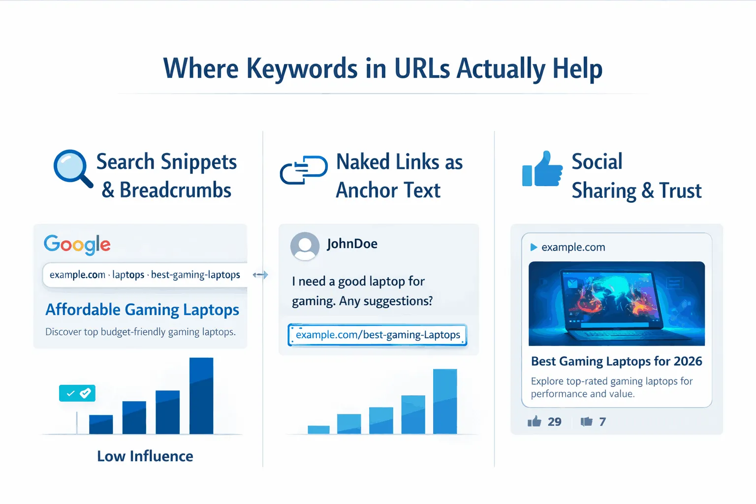 Where Keywords in URLs Actually Help