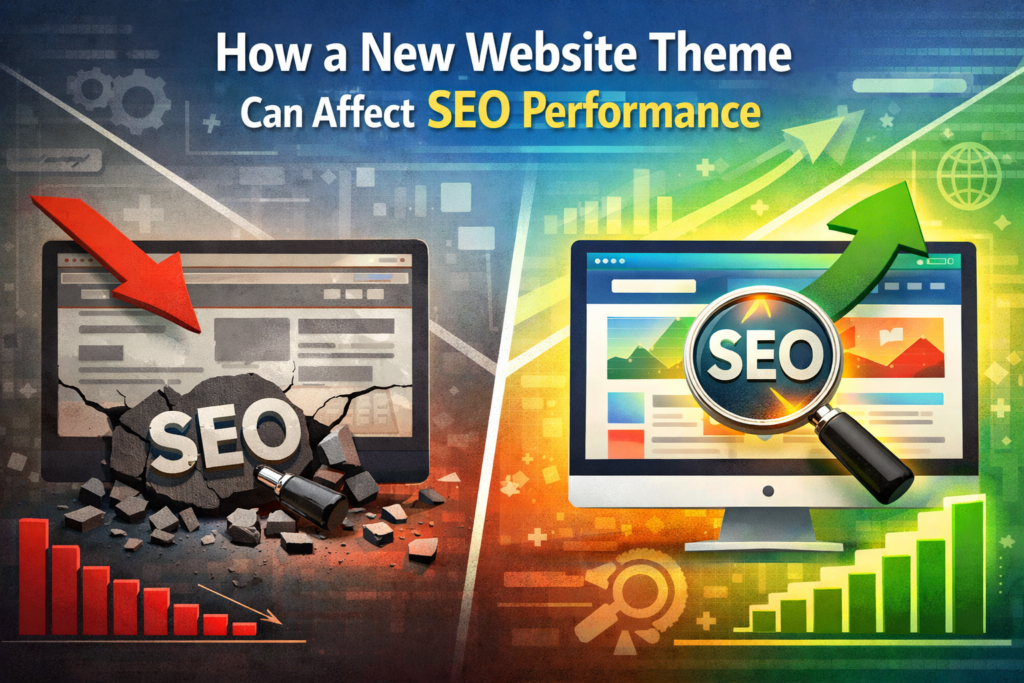 How a New Website Theme Can Affect SEO Performance - Mottek Group