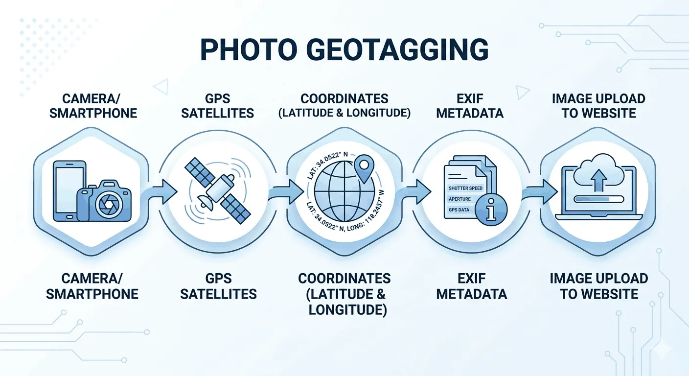 How Photo Geotagging Works