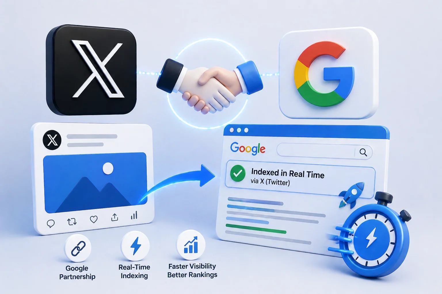 How X Directly Boosts SEO Google Partnership and Real Time Indexing